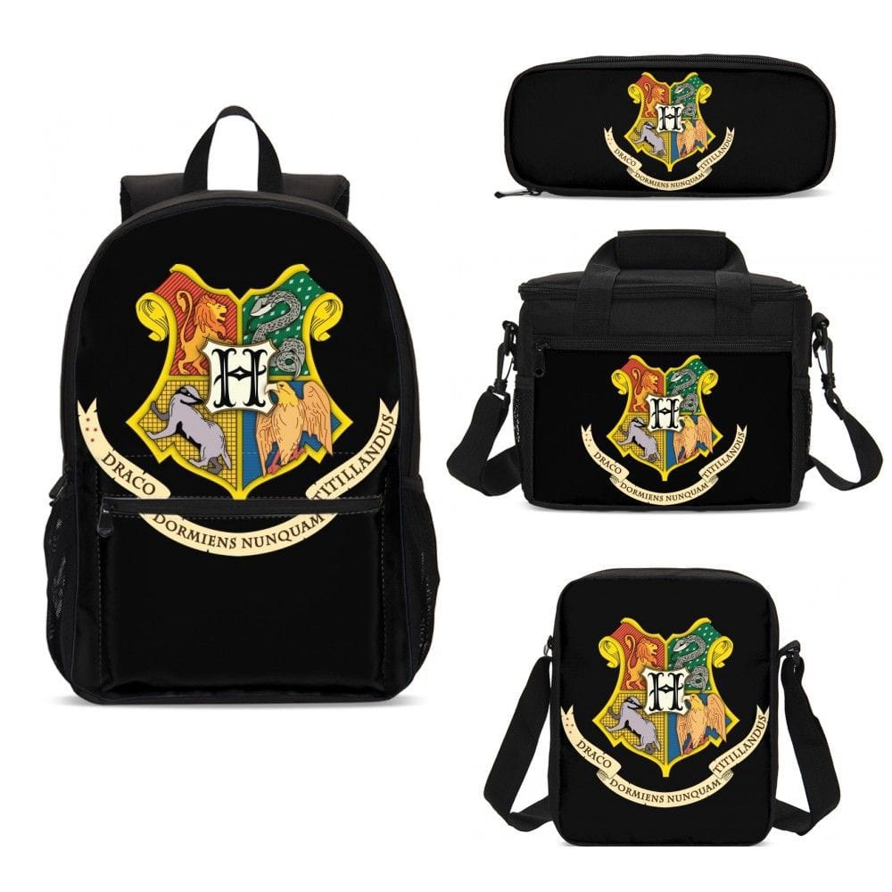 Cartable Harry Potter Ensemble 4 Pièces