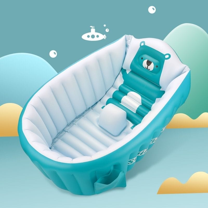 Baignoire Bébé Gonflable avec Siège | Baby Care