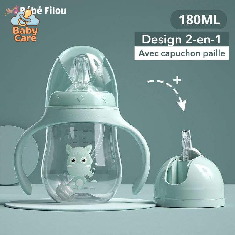 Biberon Paille 2 en 1 | Baby Care