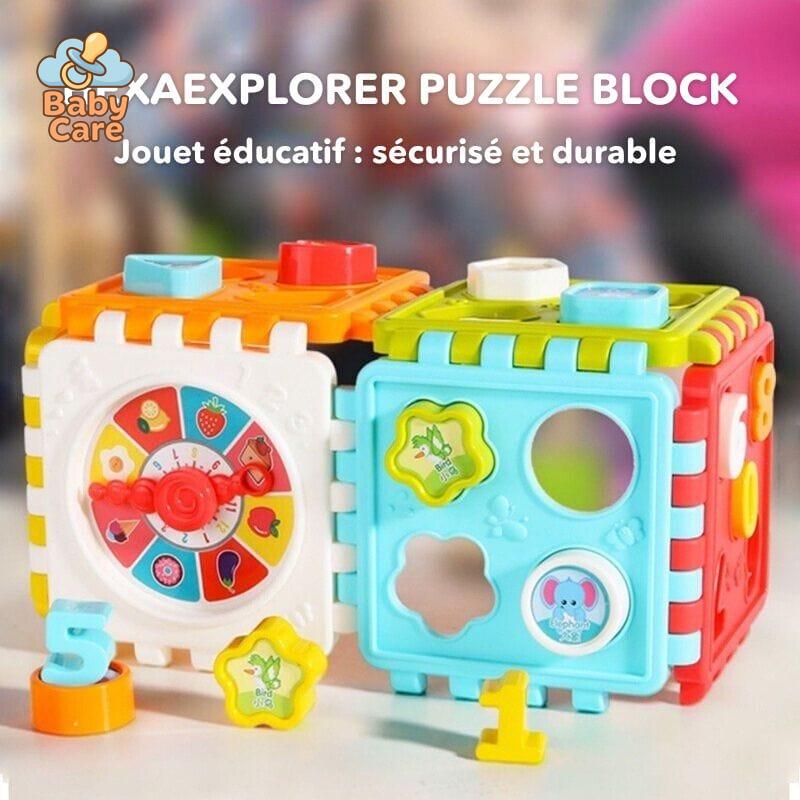 HexaExplorer Puzzle Block : L'aventure éducative de chaque côté ! - packaging du produit