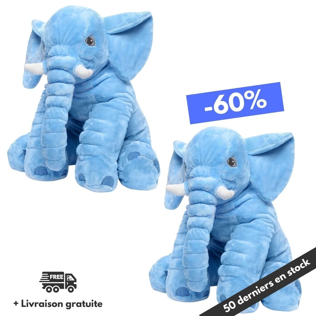 Peluche Éléphant Calin 60 cm | Baby Care
