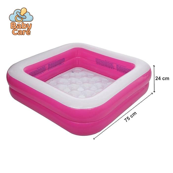 Piscine bébé et enfant gonflable carré confort