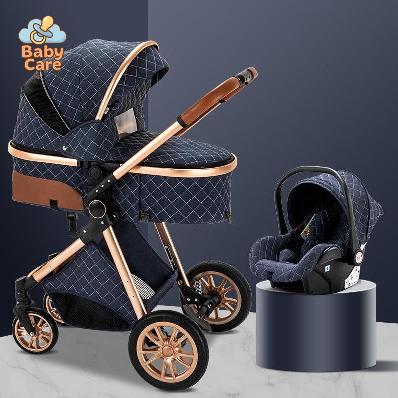 Poussette Trio 3 en 1 Royal – Poussette, Landau, Siège Auto et ses accessoires