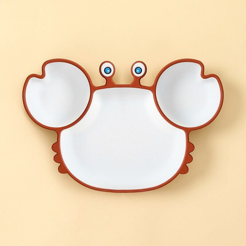 Assiette Silicone Bébé Crabe | Baby Care