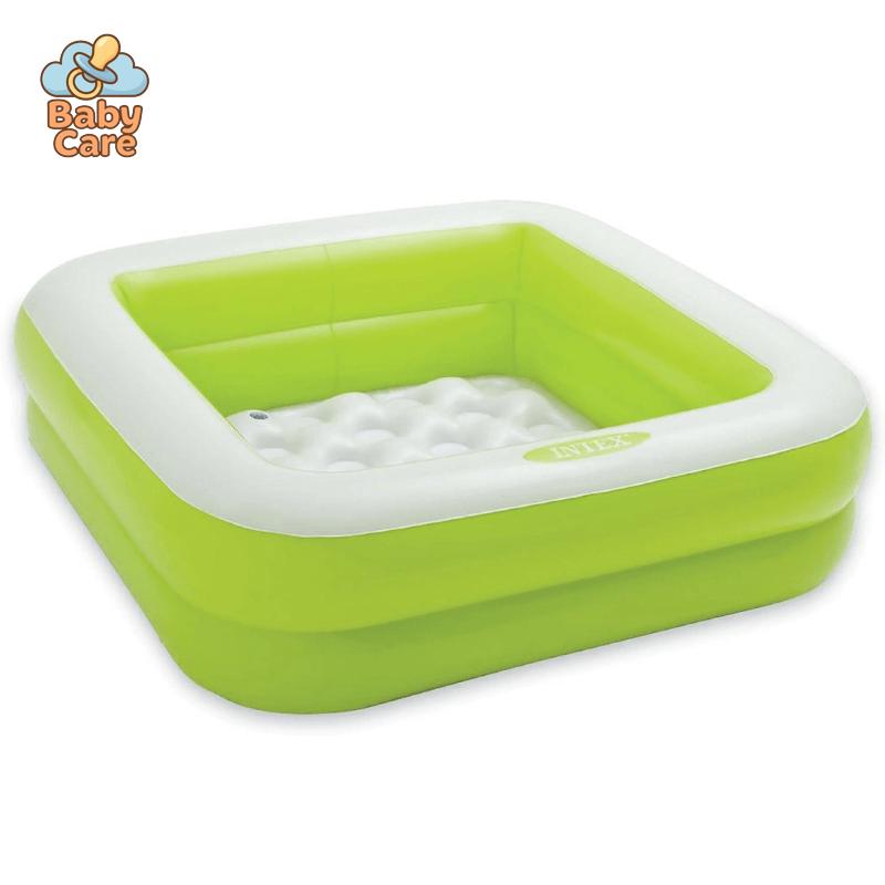 Piscine bébé et enfant gonflable carré confort