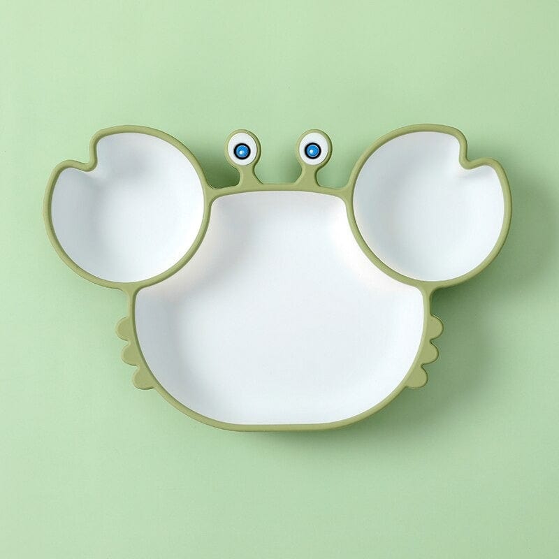 Assiette Silicone Bébé Crabe | Baby Care