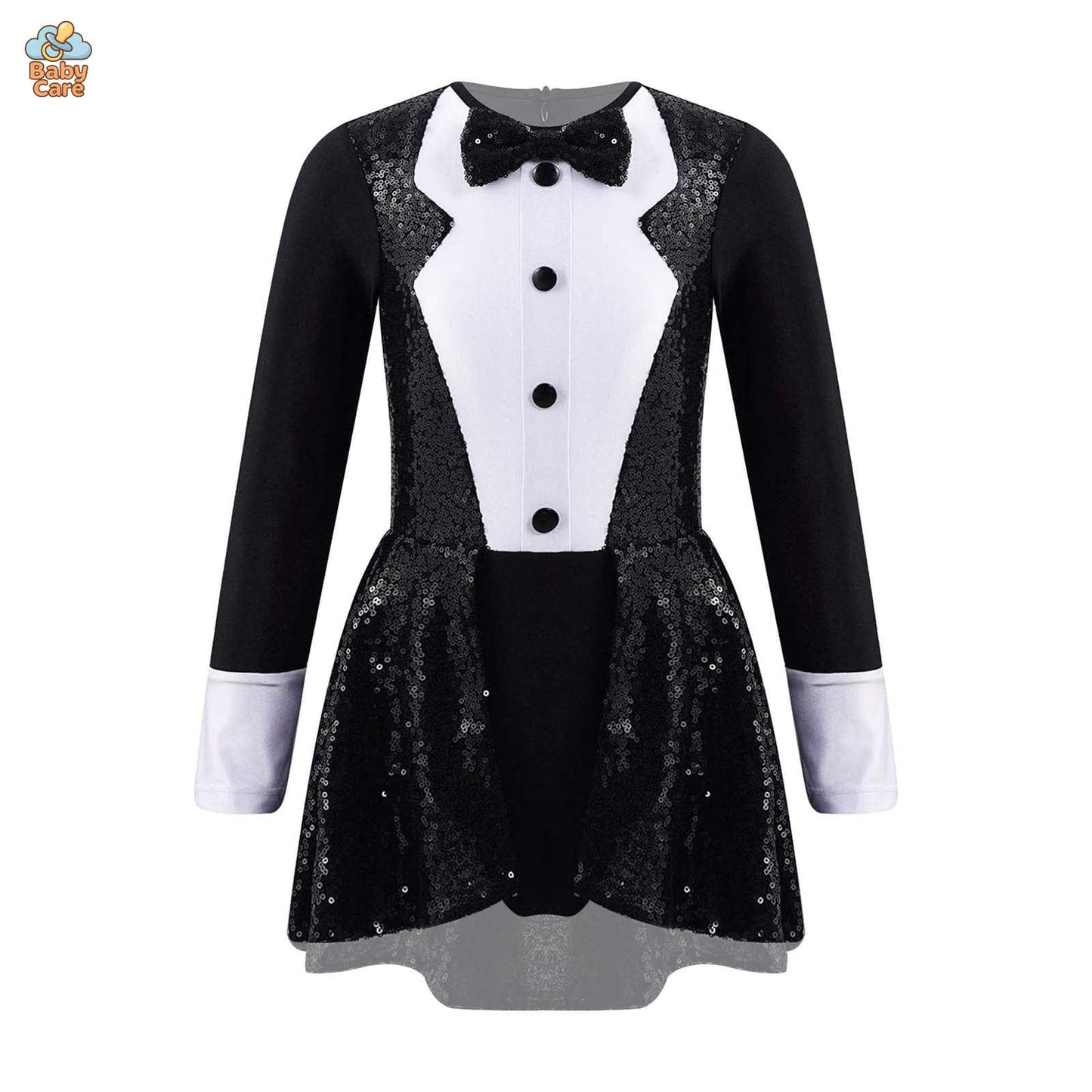 Déguisement de magicien Fille avec Paillettes Élégantes