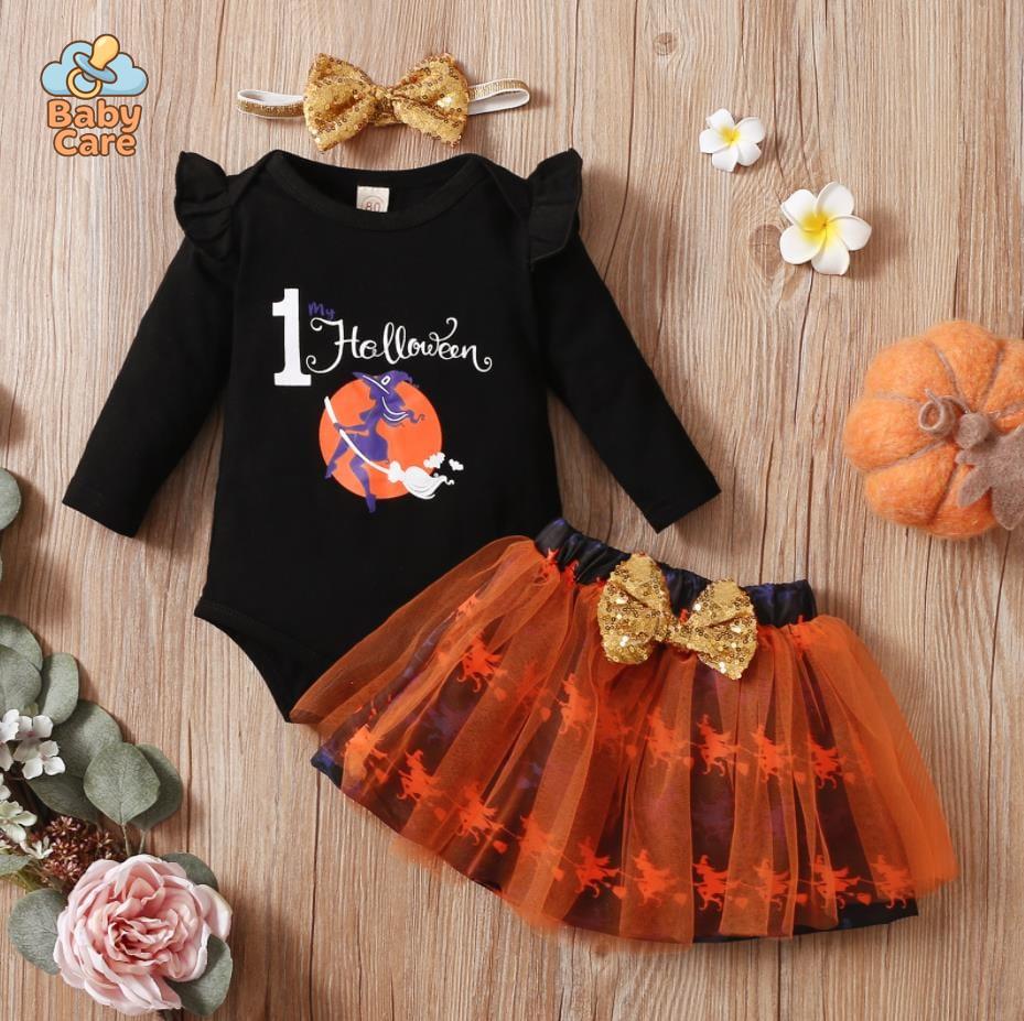 Mon Premier Halloween déguisement bébé fille