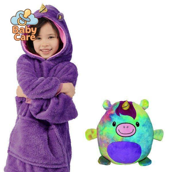 DoudouPops - Le doudou et sweat à capuche 2-en-1