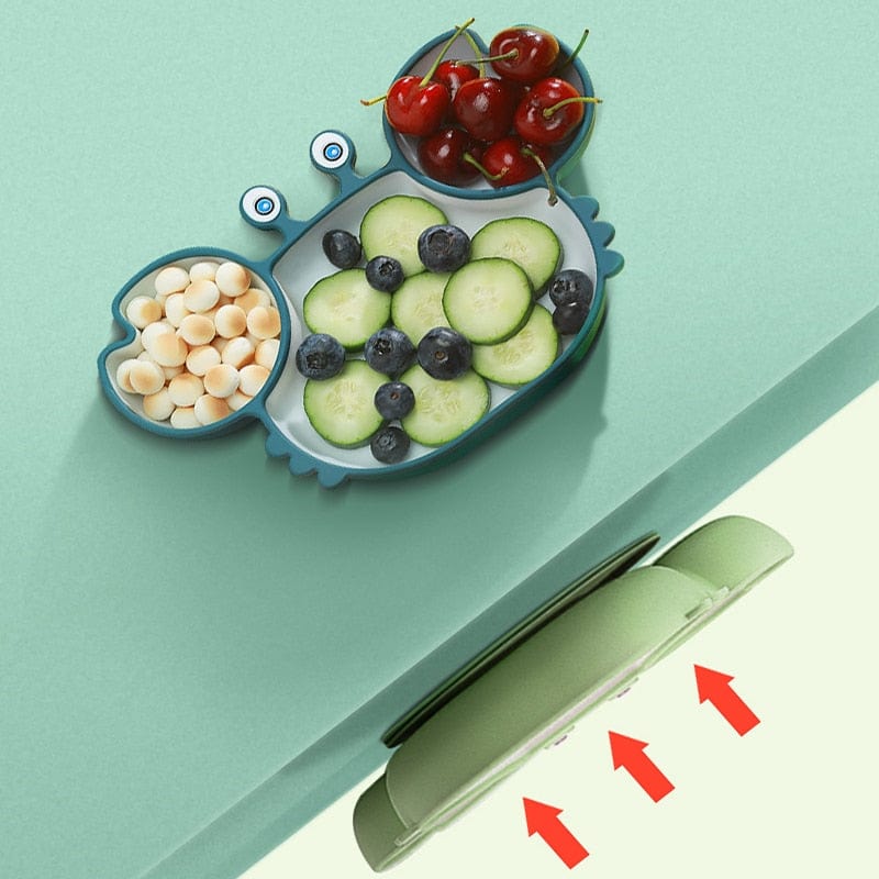 Assiette Silicone Bébé Crabe | Baby Care