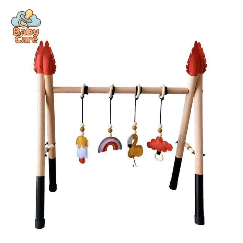Arche d'Eveil Style Nordique en Bois
