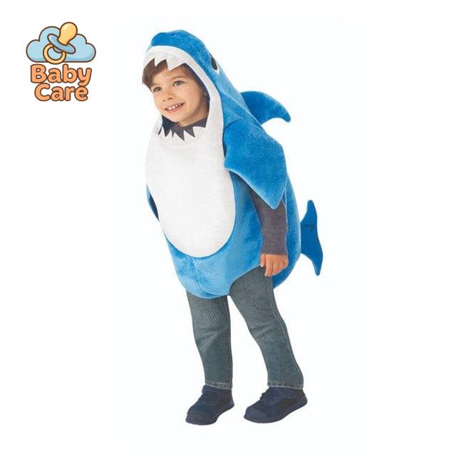 Déguisement carnaval baby shark bébé et enfant