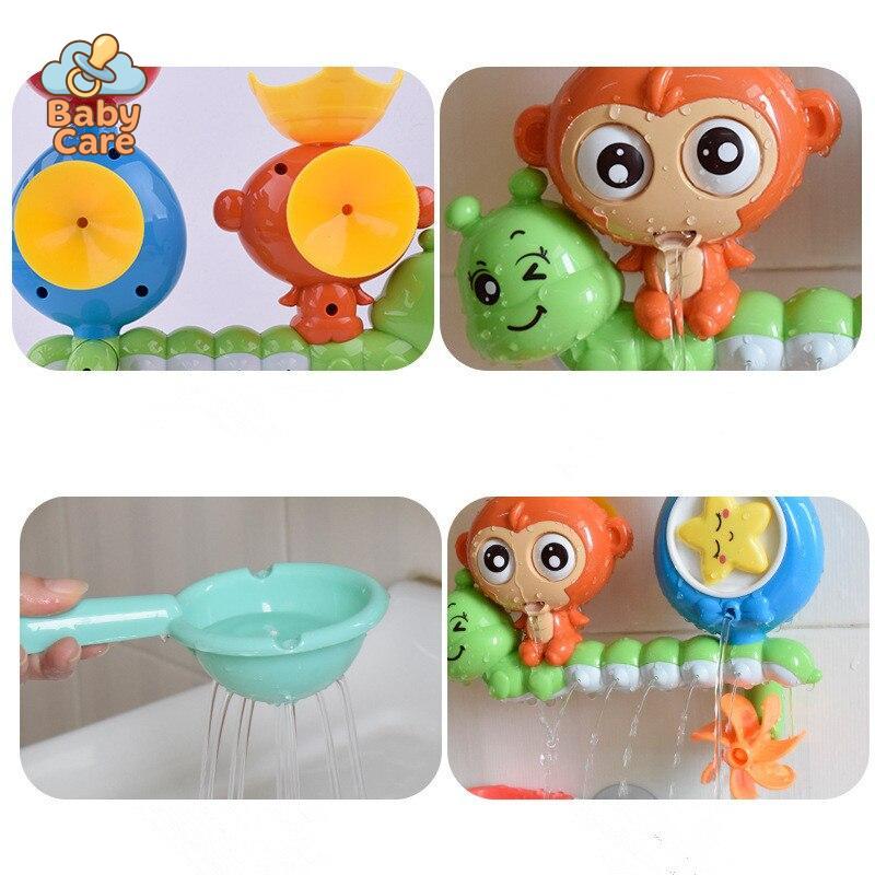 Chenille et Singe Jouet de Bain
