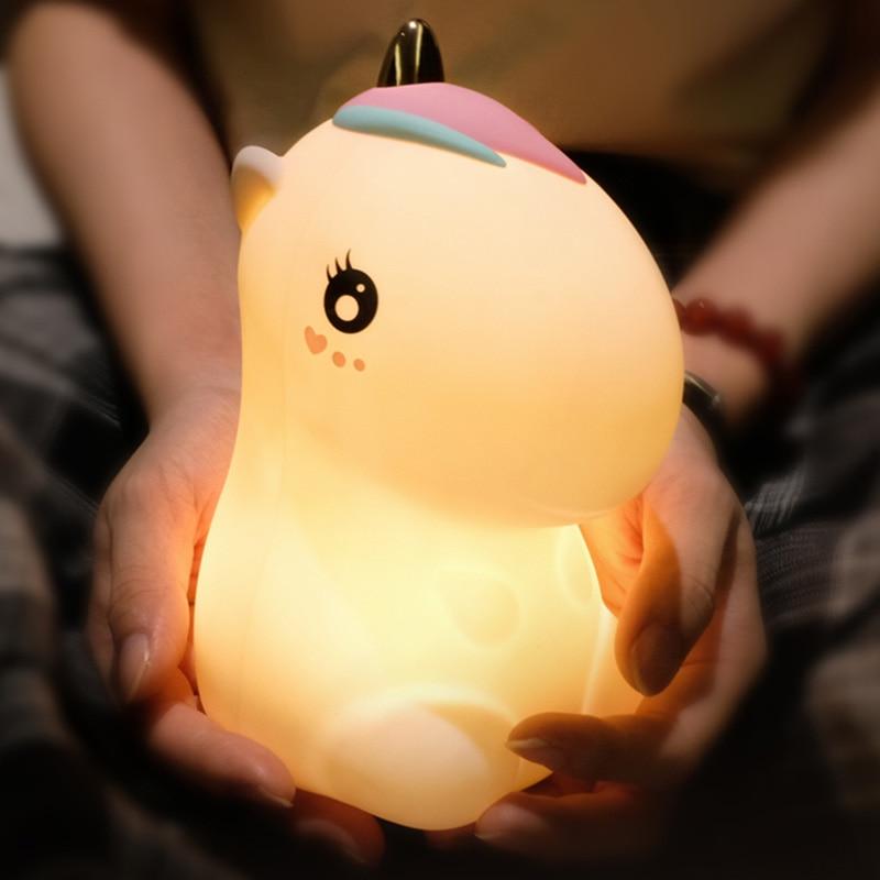 Veilleuse Licorne Silicone | Baby Care