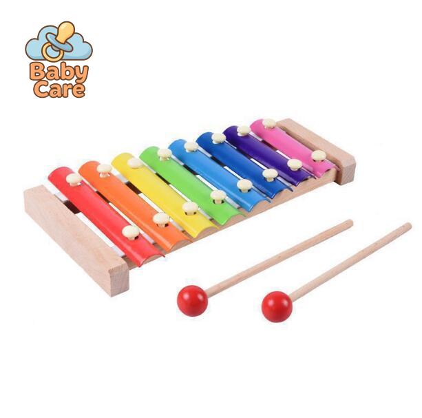 Coffret Xylophone - 4 Jouets Montessori en Bois