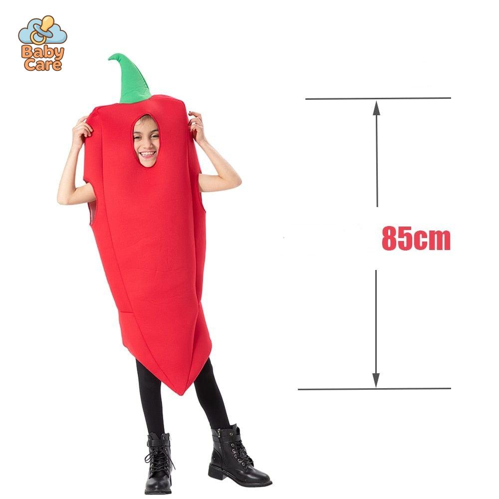 Déguisement carnaval humour nourriture enfant
