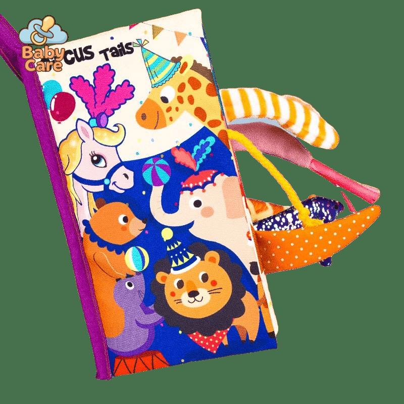 Livre d'Eveil en Tissu Animaux | Baby Care