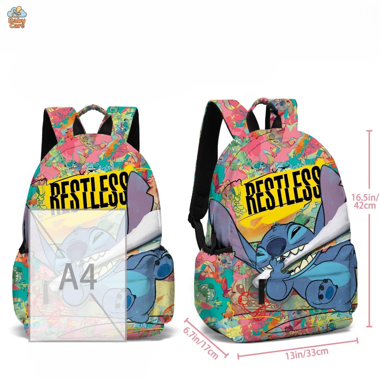 Cartable Stitch Imprimé