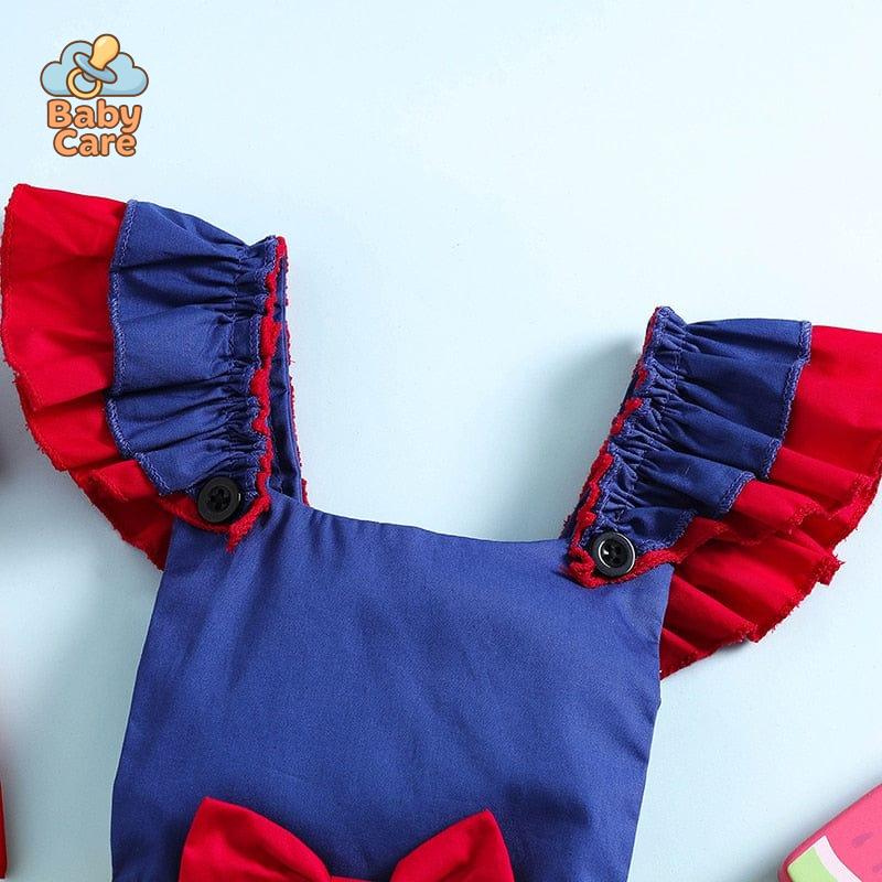 Déguisement blanche neige bébé carnaval 2 pièces