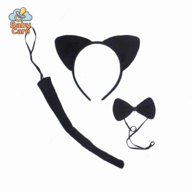 Déguisement Chat Noir Enfant avec Accessoires