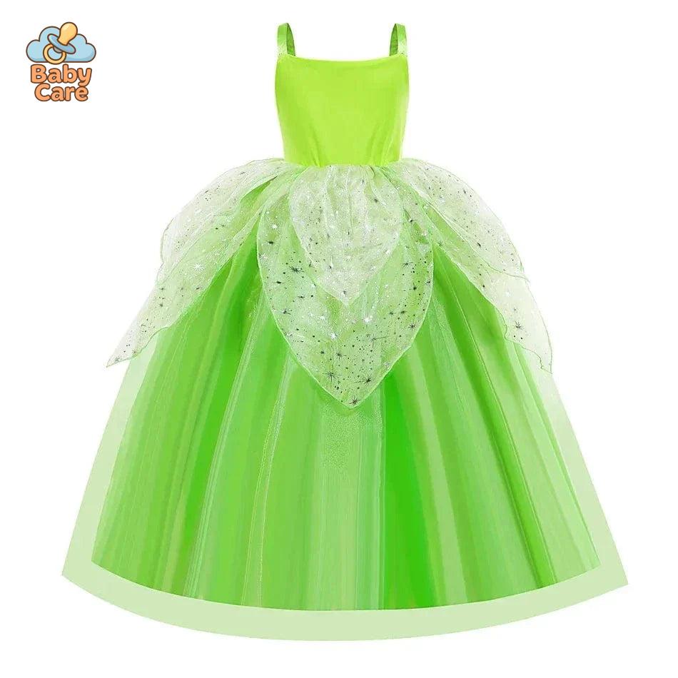Déguisement fée Princesse Verte pour Enfant
