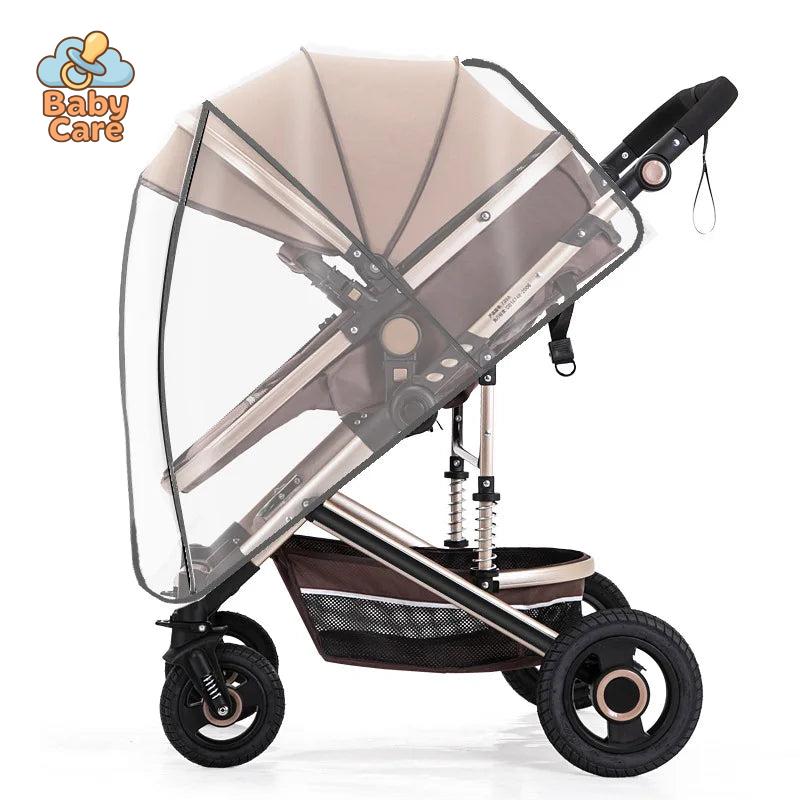 Protection de pluie – Housse de poussette imperméable pour bébé