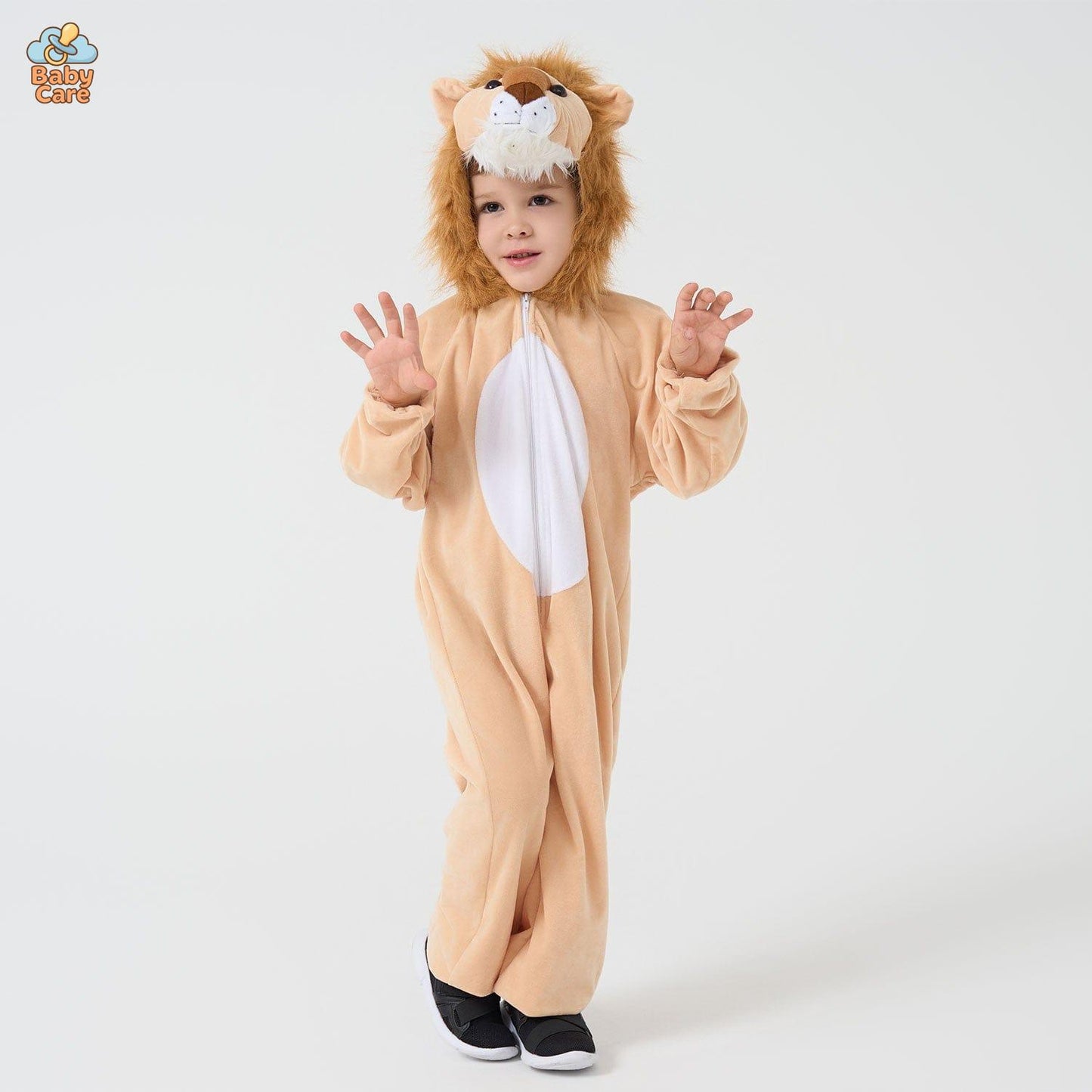 Déguisement Lion Enfant Combinaison Velours