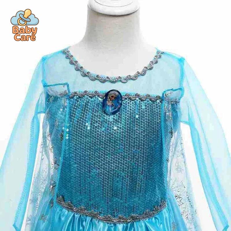 Déguisement Princesse Elsa Enfant Déguisement Bleu