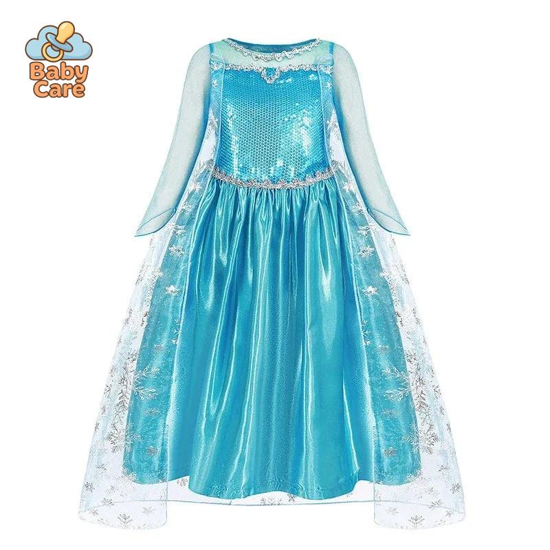 Déguisement Princesse Robe Elsa Anna Fille