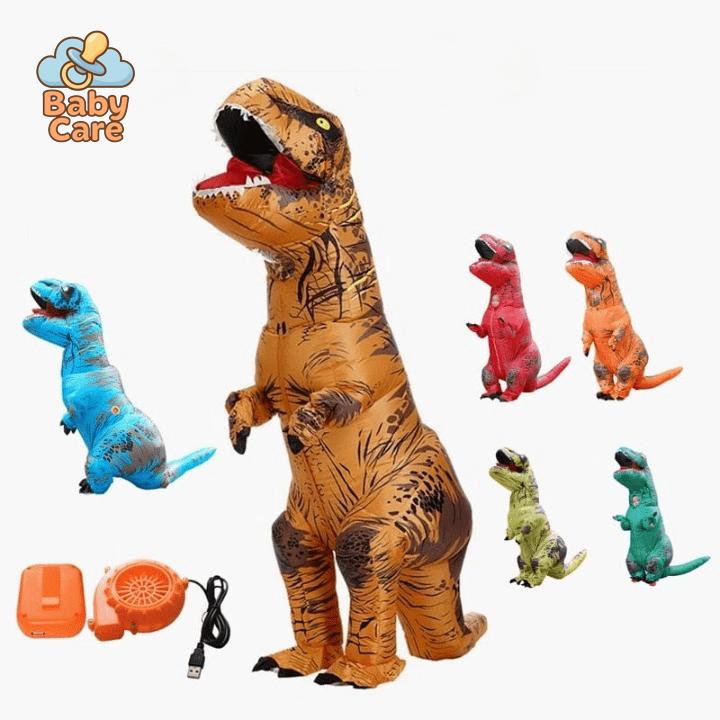 Déguisement dinosaure gonflable carnaval enfant et adulte