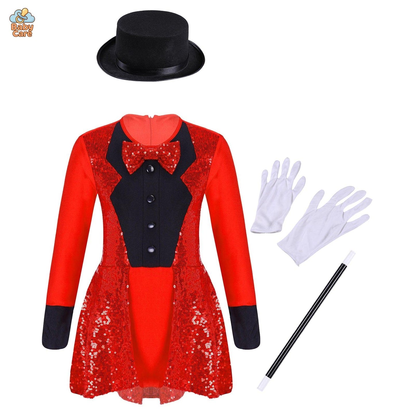 Déguisement de magicien Enfant avec Accessoires
