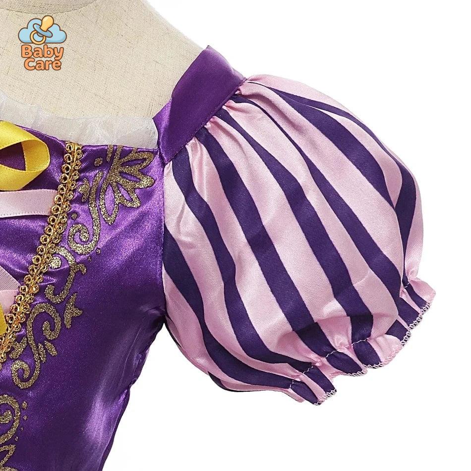 Déguisement Princesse Enfant Raiponce Costume Violet