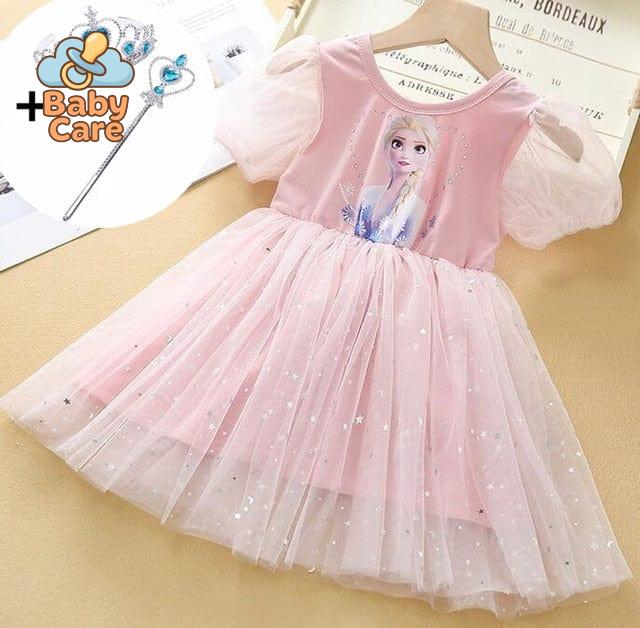 Déguisement reine des neiges avec accessoires - photo 12