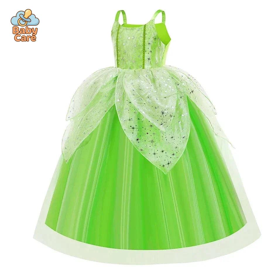 Déguisement fée Princesse Verte pour Enfant