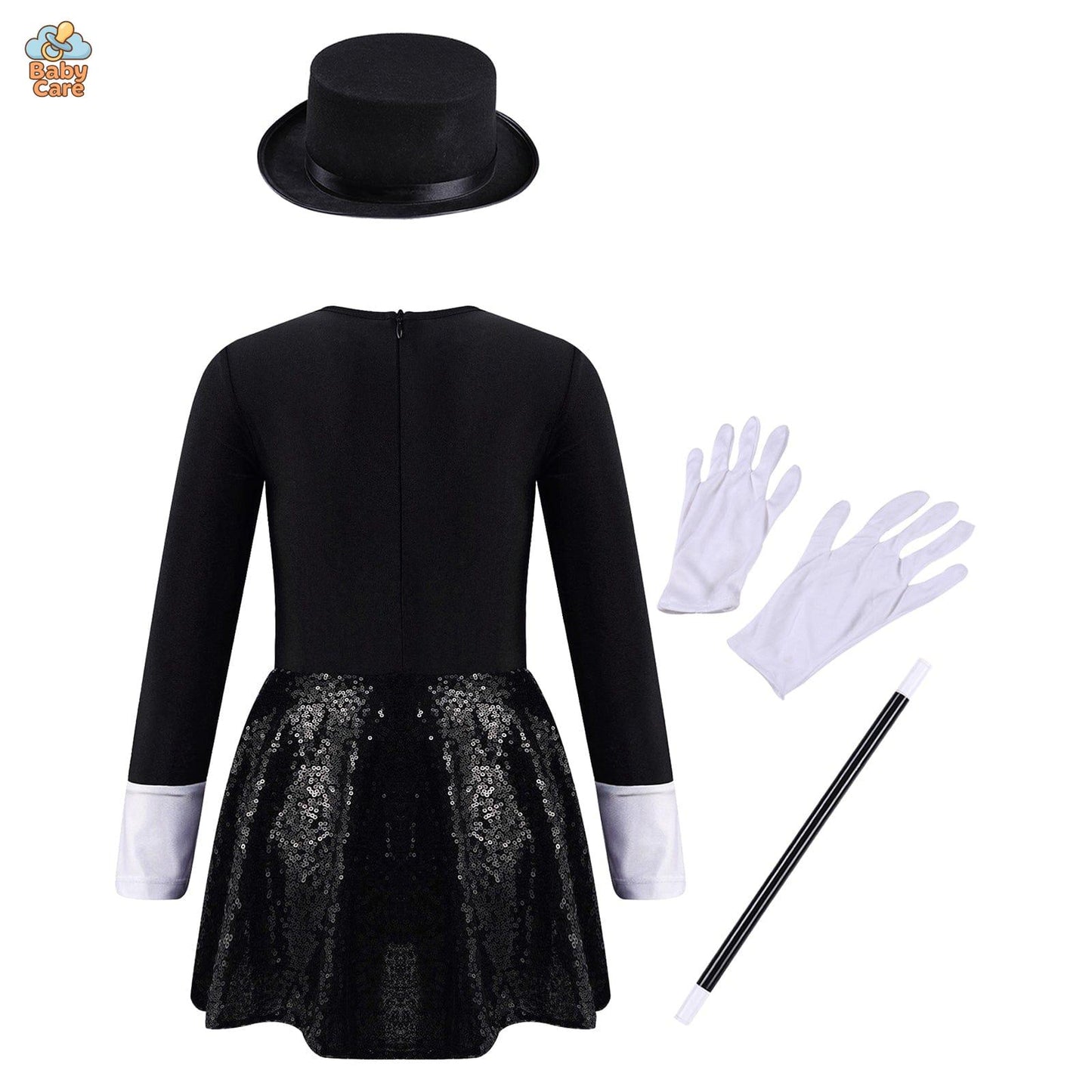 Déguisement de magicien Enfant avec Accessoires