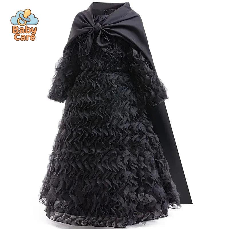 Déguisement de Sorcière Halloween Enfant Robe Noire