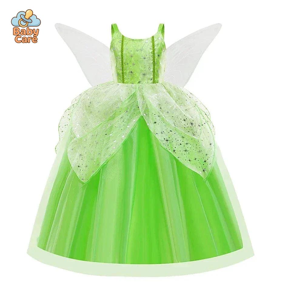 Déguisement fée Princesse Verte pour Enfant