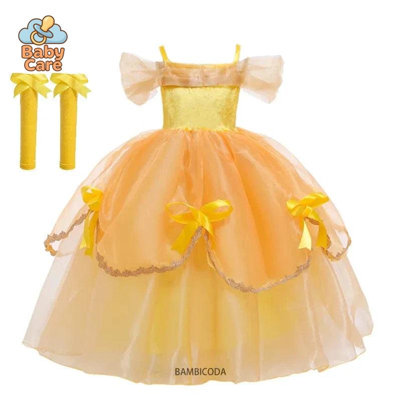 Déguisement Princesse Belle Enfant avec Accessoires