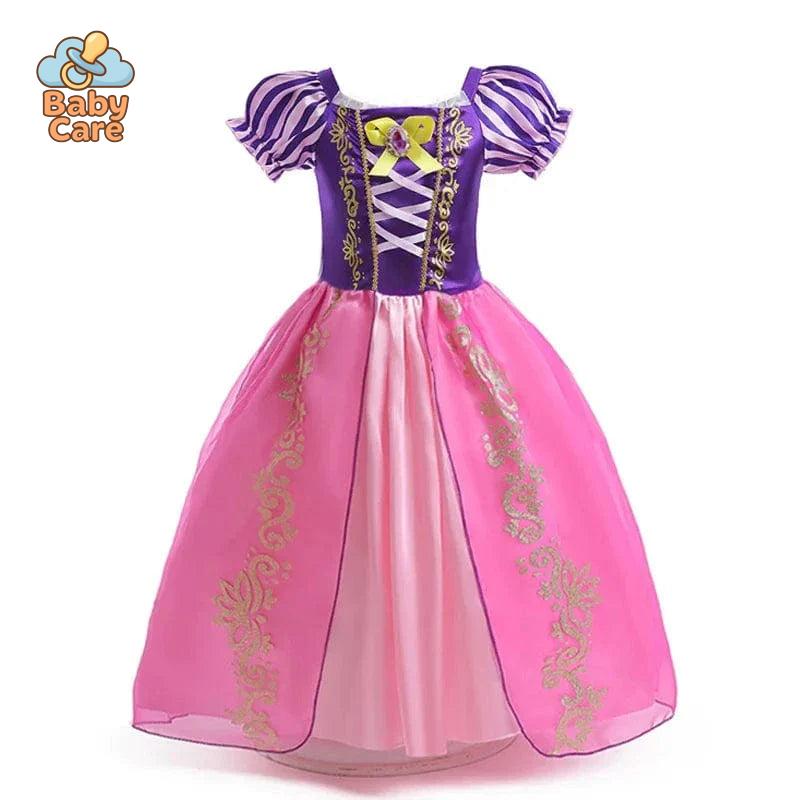 Déguisement Princesse Enfant Raiponce Costume Violet
