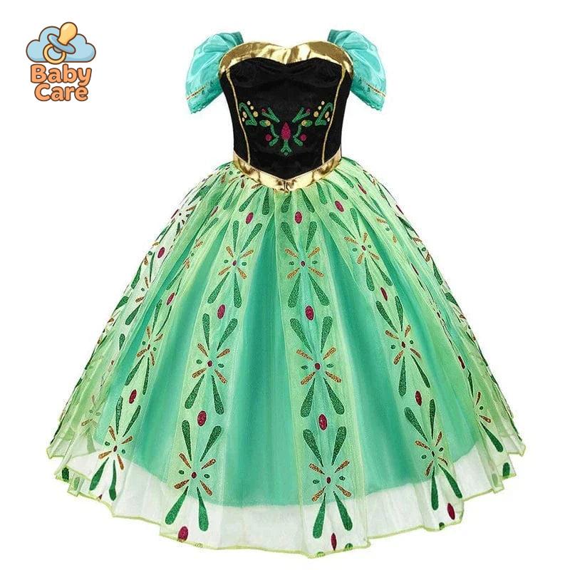 Déguisement Princesse Robe Elsa Anna Fille