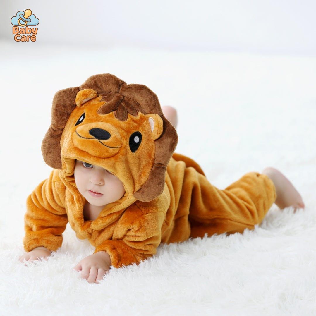 Déguisement Lion Bébé à Capuche Douce