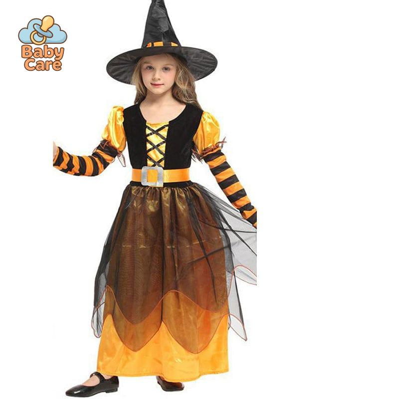 Déguisement de Sorcière Enfant avec Accessoires
