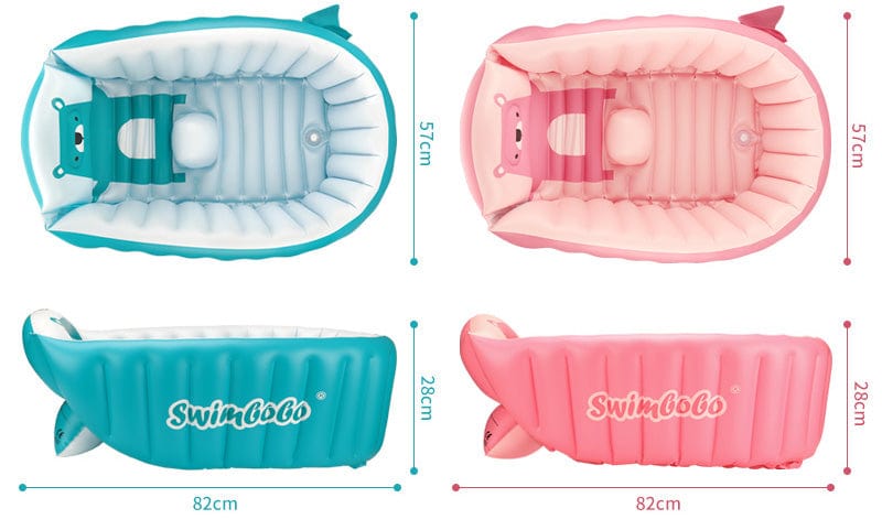 Baignoire Bébé Gonflable avec Siège | Baby Care