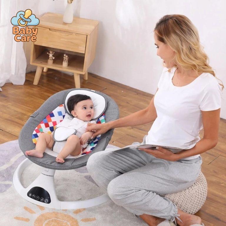 Chaise longue électrique pour bébé – Transat Balancelle bébé