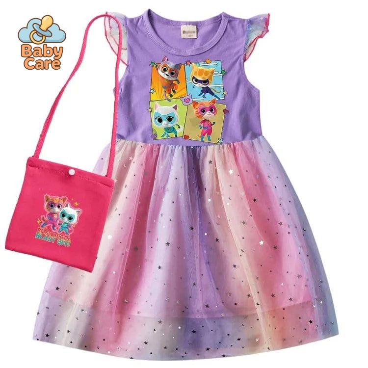 Déguisement Chat Robe Fille avec Accessoires
