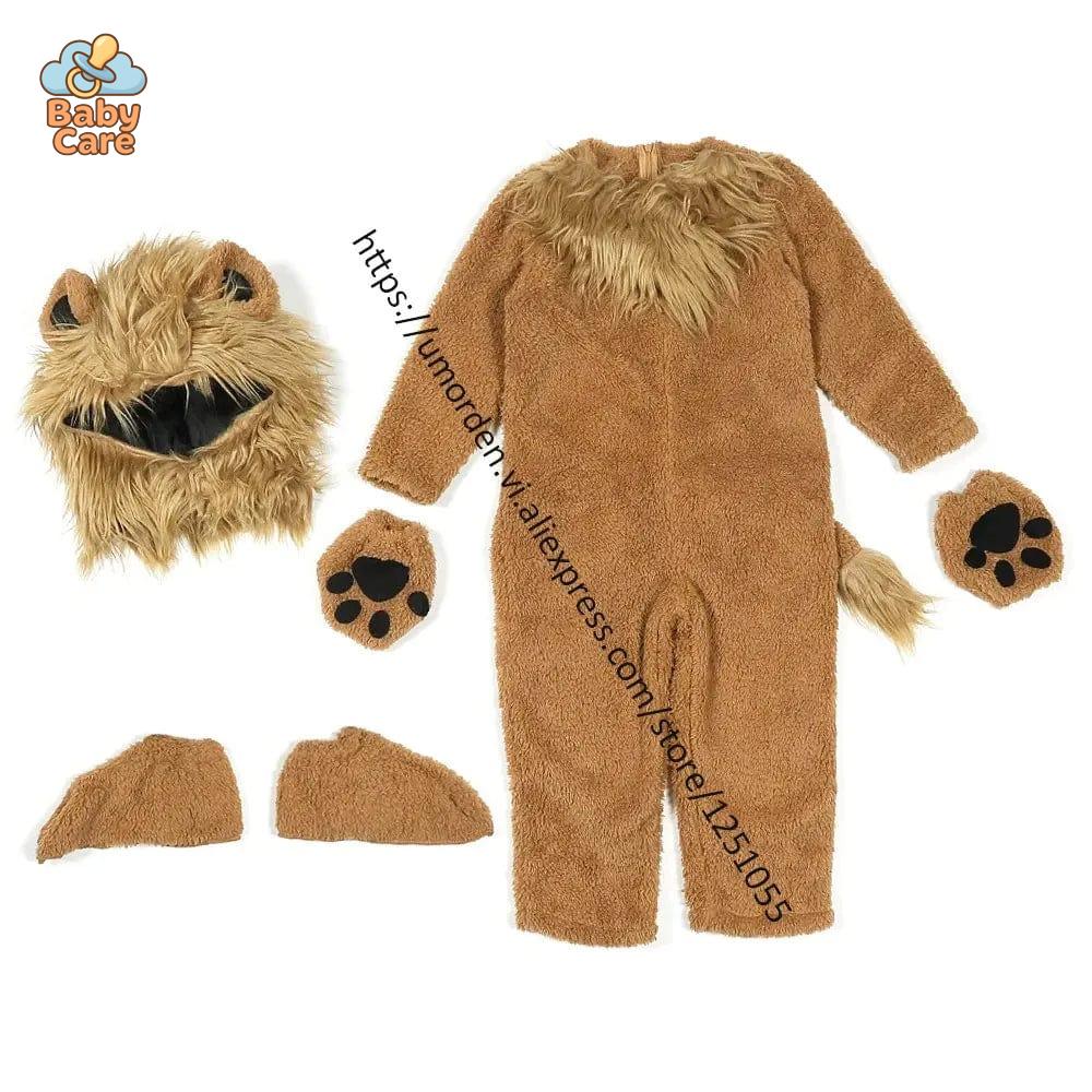 Déguisement roi Lion Enfant Doux et Moelleux