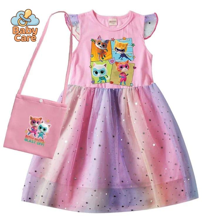 Déguisement Chat Robe Fille avec Accessoires