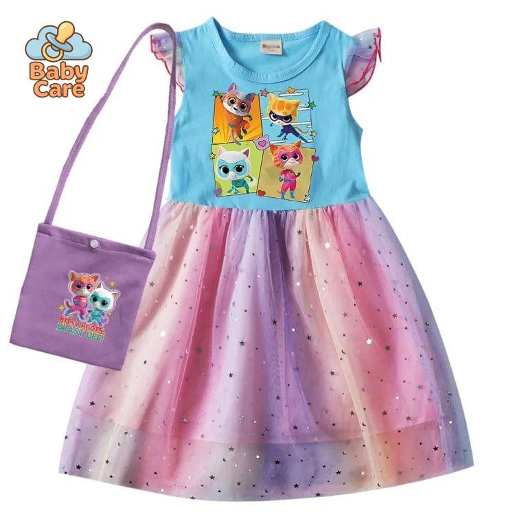 Déguisement Chat Robe Fille avec Accessoires
