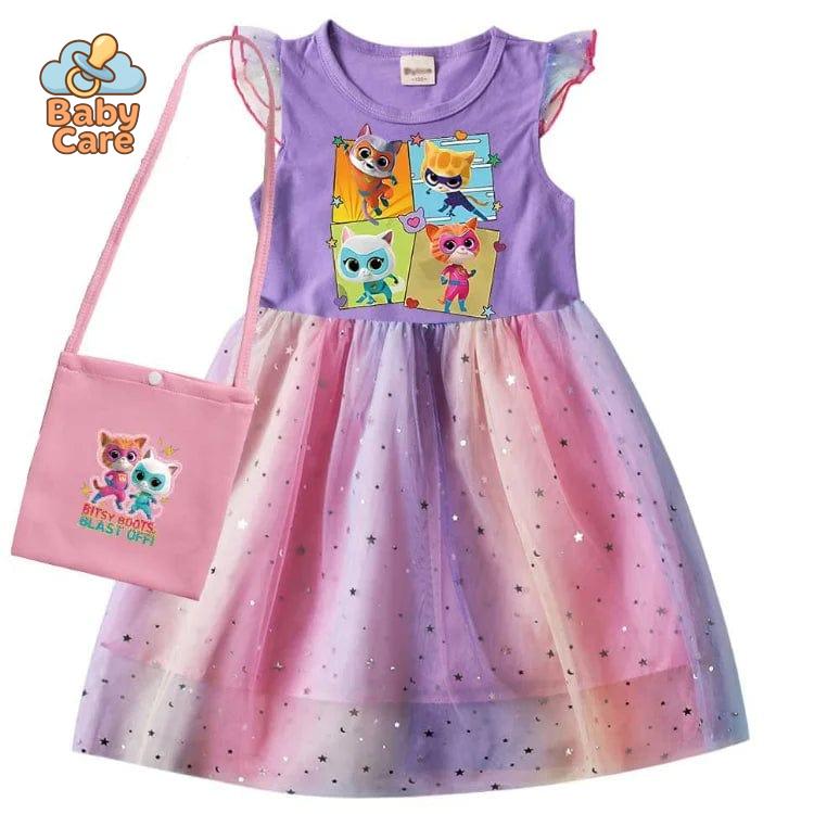 Déguisement Chat Robe Fille avec Accessoires