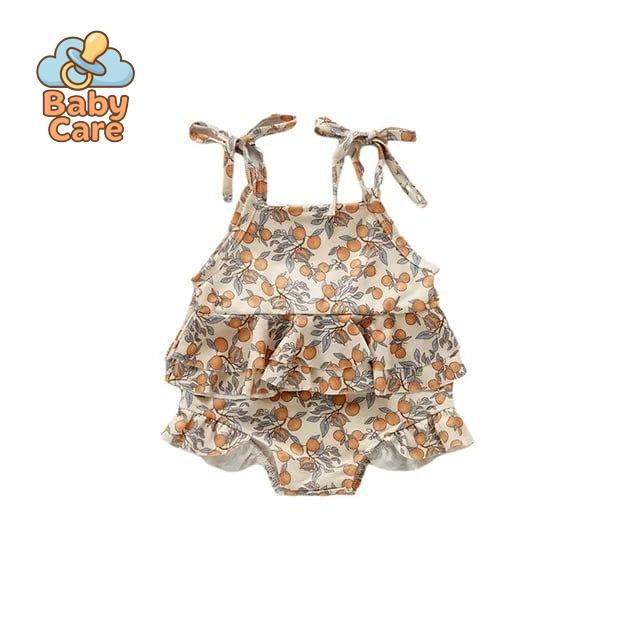 Maillot de bain bébé à imprimé floral